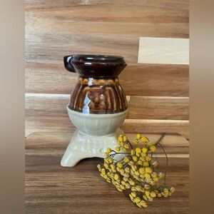 Vintage 1980's Pot Bellied Stove Utensil Holder